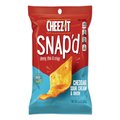 Sunshine Cheez-it Snap'd Crackers, Cheddar Sour Cream and Onion, 2.2 oz Pouch, PK6, 6PK KEE11460